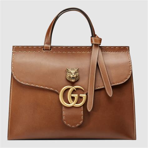 gucci brown marmont bag